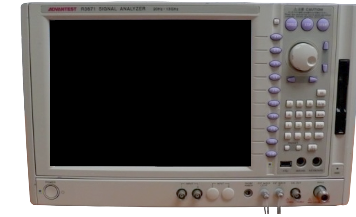Advantest R3671 – Signal analyzer