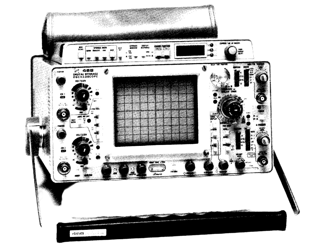 Tektronix 468 Portable Benchtop Digital / Analog Storage Oscilloscope, 100 MHz