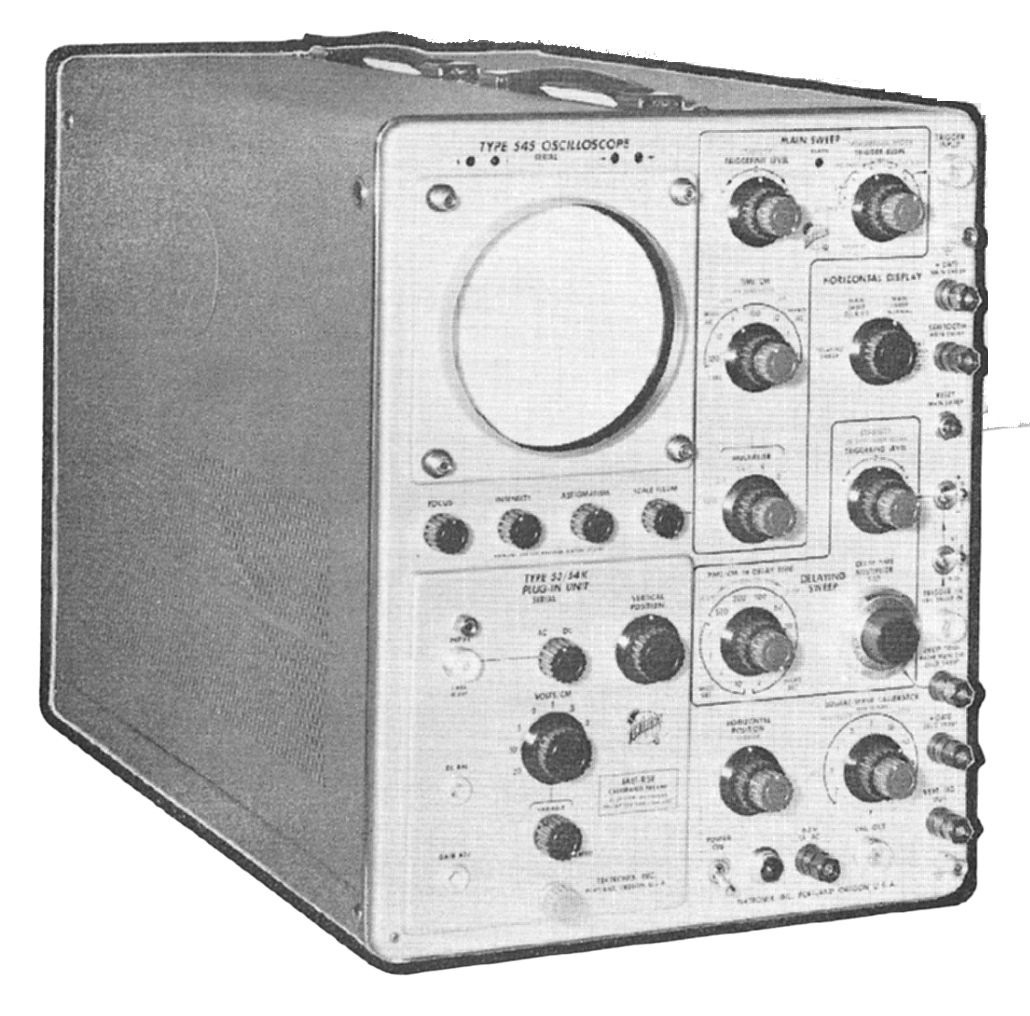 Tektronix Type 545 Cathode-Ray Oscilloscope, 33 MHz - Wyoming ...