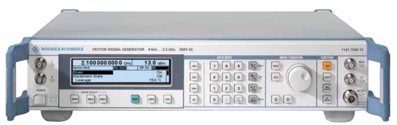 Rohde & Schwarz SMV03 Vector Signal Generator