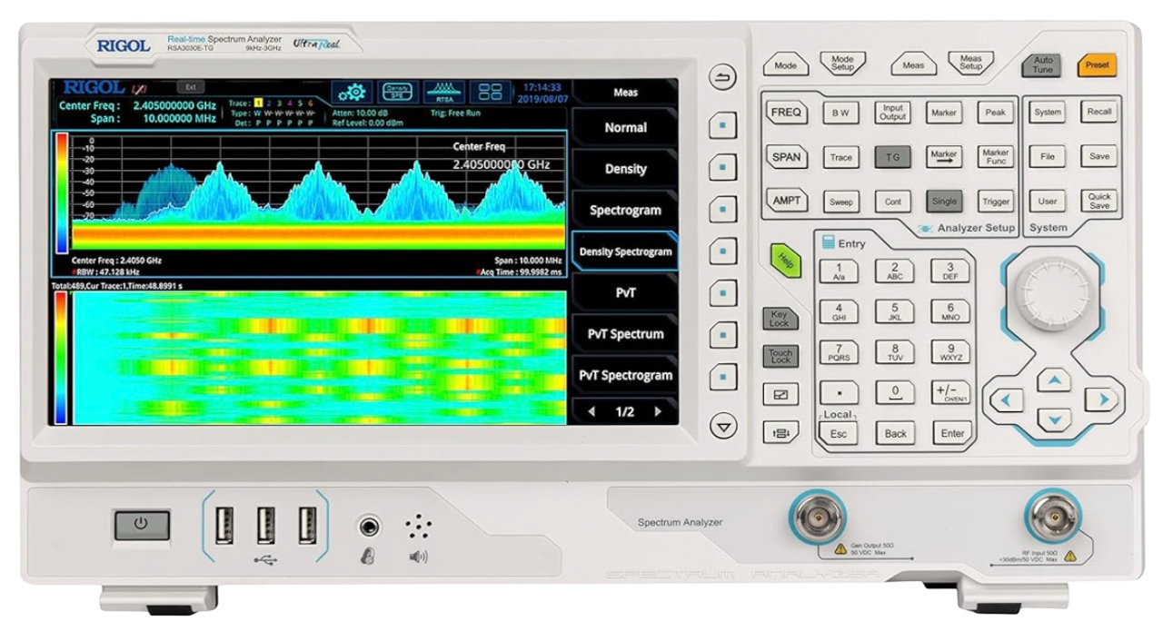 Rigol RSA3030E-TG - Real-Time Spectrum Analyzer with Tracking Generator