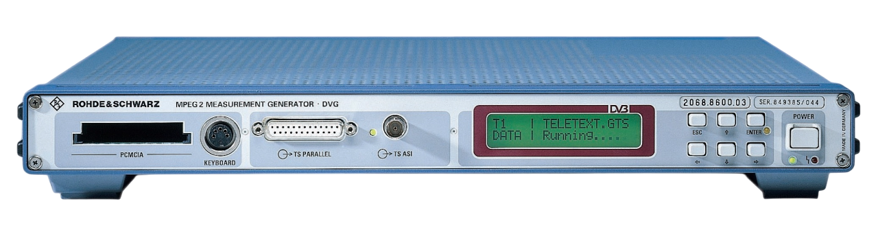 Rohde & Schwarz DVG MPEG2 Measurement Generator