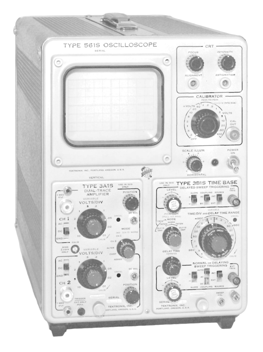 Tektronix 561S Oscilloscope, 10 MHz