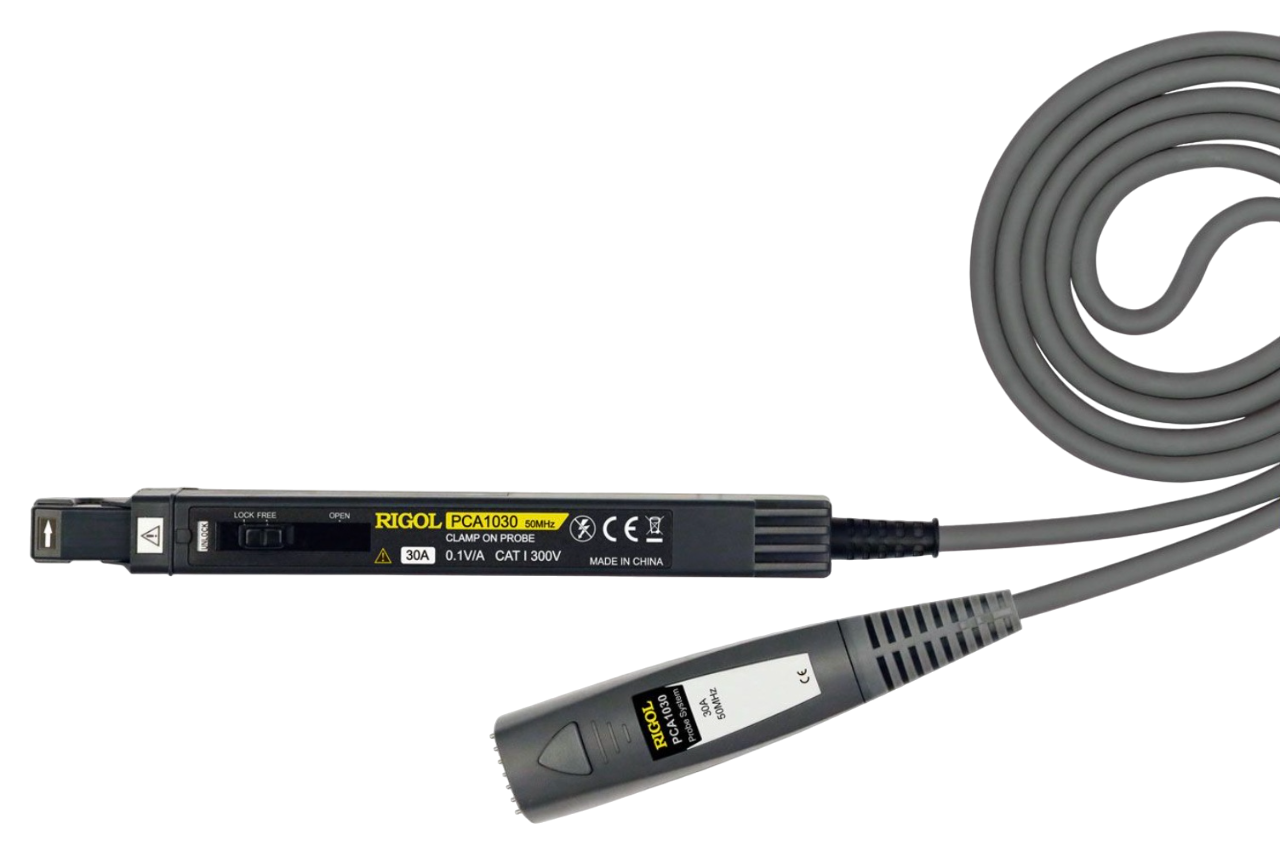 Rigol PCA1030 Current Probe, 50 MHz, 30 A, For Use With 7000 & 8000 Scopes, PCA Series