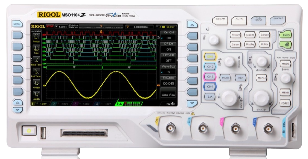 Rigol MSO1104Z Mixed Signal Oscilloscope 100MHz