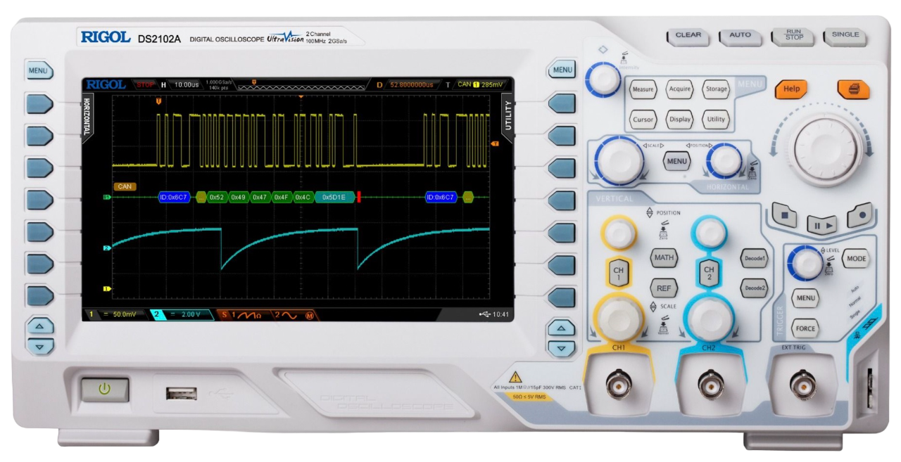 Rigol DS2102 100 Mhz, 2 Channel Digital Oscilloscope