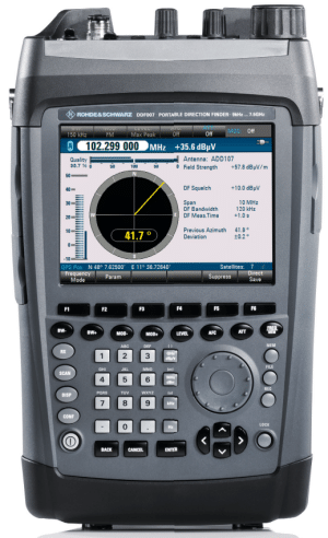 Rohde and Schwarz DDF007 Portable Direction Finder Rhode & Schwarz DDF007 Portable Direction Finder