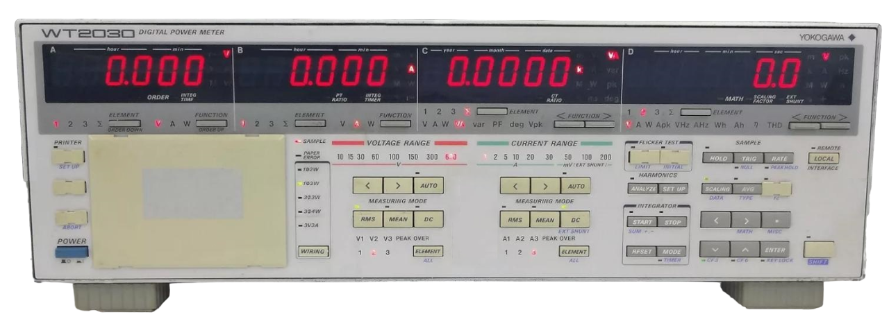 Yokogawa WT2030 Digital Power Meter