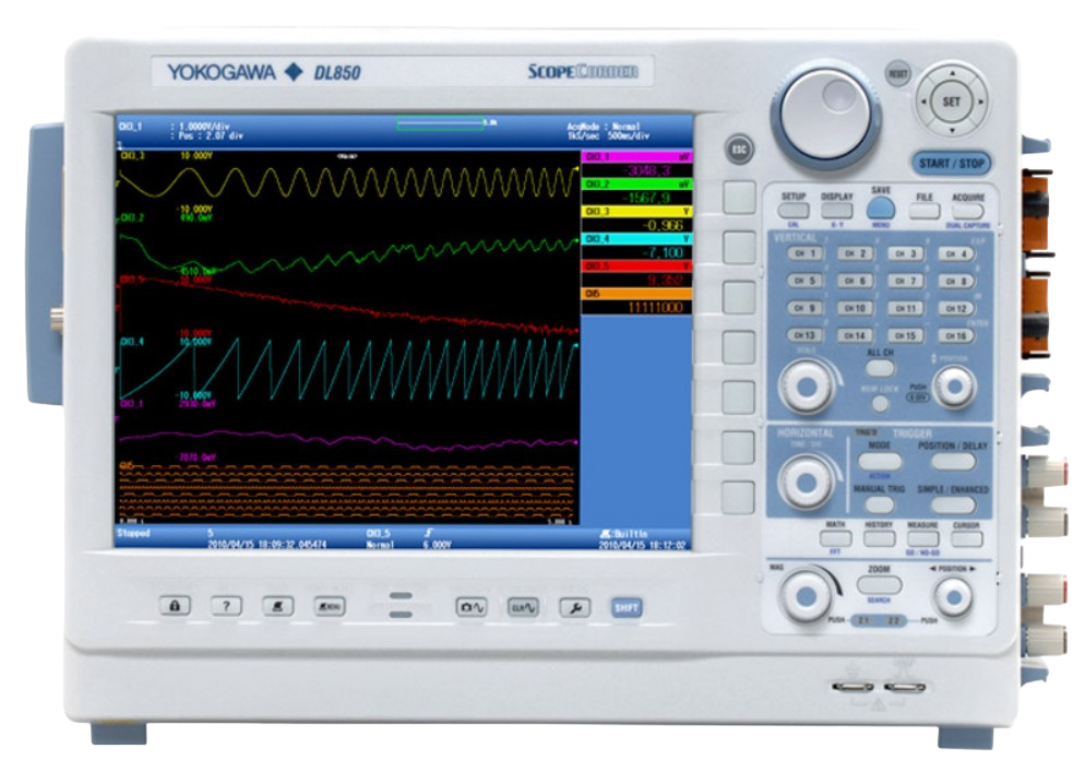 Yokogawa DL850V ScopeCorder (Vehicle Edition) Yokogawa DL850V ScopeCorder (Vehicle Edition)