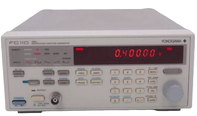 Yokogawa FG110 Synthesized Function Generator, 2-Channel, 2MHz