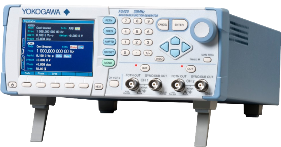 Yokogawa FG420 Arbitrary/Function Generator, 2-Channel, 30 MHz