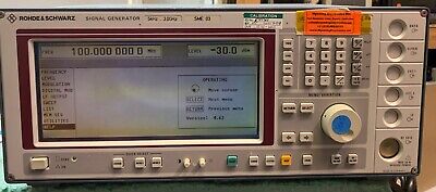 Rohde & Schwarz SME03 Signal Generator, 5KHz-3GHz, w/opt B11,B12,B19