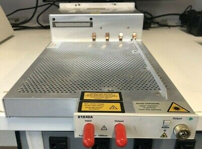 Agilent 81642A Tunable Laser Source 1510-1670nm Range Option 072 **CALIBRATED**
