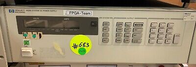 Hewlett Packard 6626A System DC Power Supply 50V W OPTION