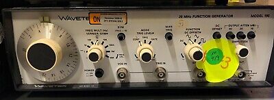 Wavetek 190 Function Generator, 2 MHz to 20 MHz