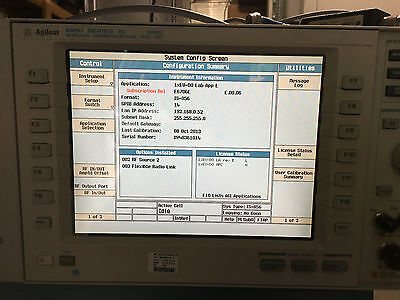 Agilent 8960 Srs 10 E5515C / E6706E 1XEV-DO  loaded w  options