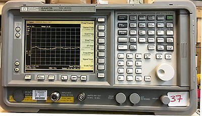Hewlett Packard E4407B ESA-E Series Spectrum Analyzer, 9 KHz – 26.5 GHz,