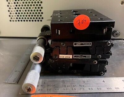 Newport 431Linear Stages + MICRO