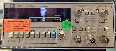 Hewlett Packard HP 5316A Universal Counter WITH  Opt 003