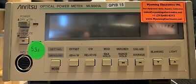 Anritsu ML9001A Optical Power Meter
