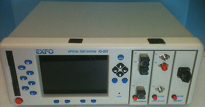 EXFO OPTICAL TEST SYSTEM IQ-203 W/IQ-3300, IQ-1103