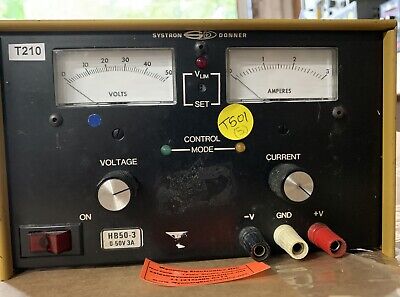 SYSTRON HB50-3  0-50V AND 3 A