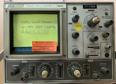 B+K Precision 20 MHZ Oscilloscope 1520