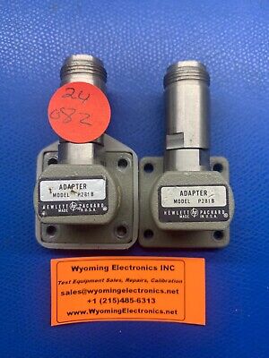 hp P281B 12.4-18GHz APCmm waveguide coaxial converter
