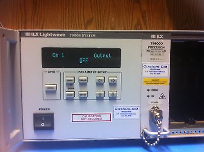 ILX Lightwave 7900B with FOS79800D  Maninframe + Module