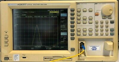 Ando AQ6317 Optical Spectrum Analyzer **CALIBRATED**
