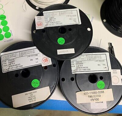 MWS  M16878/4BCE8,4BCE1,4BCE3 ALMOST 20′ EACH 3 SPOOLS