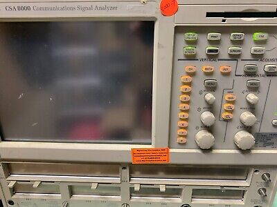 Tektronix CSA8000 Communications Signal Analyzer #80007