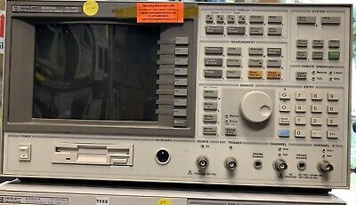 Hewlett Packard 89410A DC 10 MHz Vector Signal Analyzer WITH 1C2,AY5,AY7 AND UF6