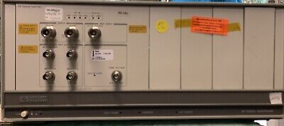 Hewlett Packard 70420A /E5501 #110  Spectrum Analyzer Mainframe W 70420A