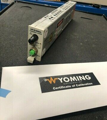 Agilent 81689A Tunable Laser Opt. 022 (S+C band) **CALIBRATED WITH DATA**