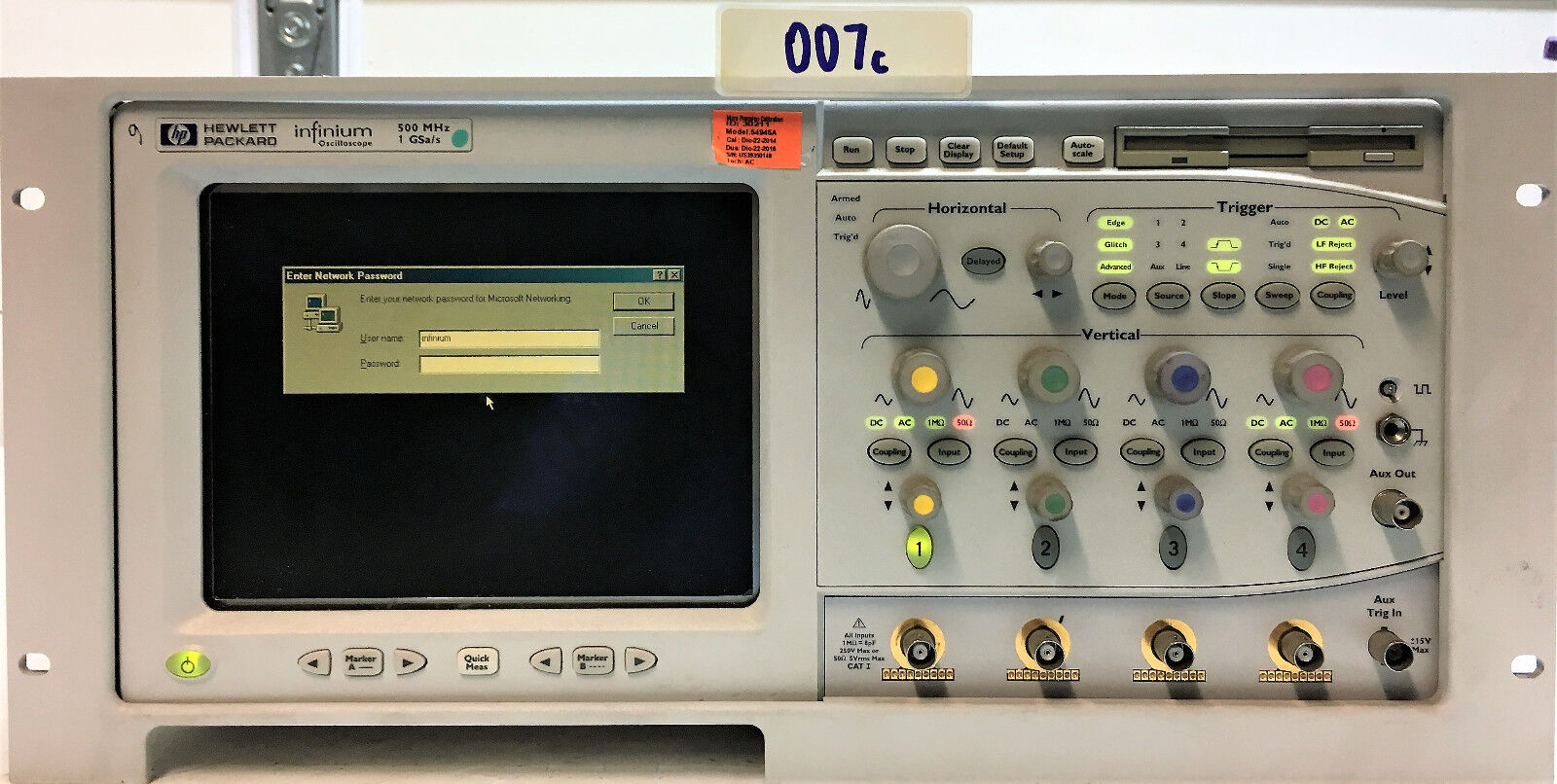 HP infinium Oscilloscope 54815A