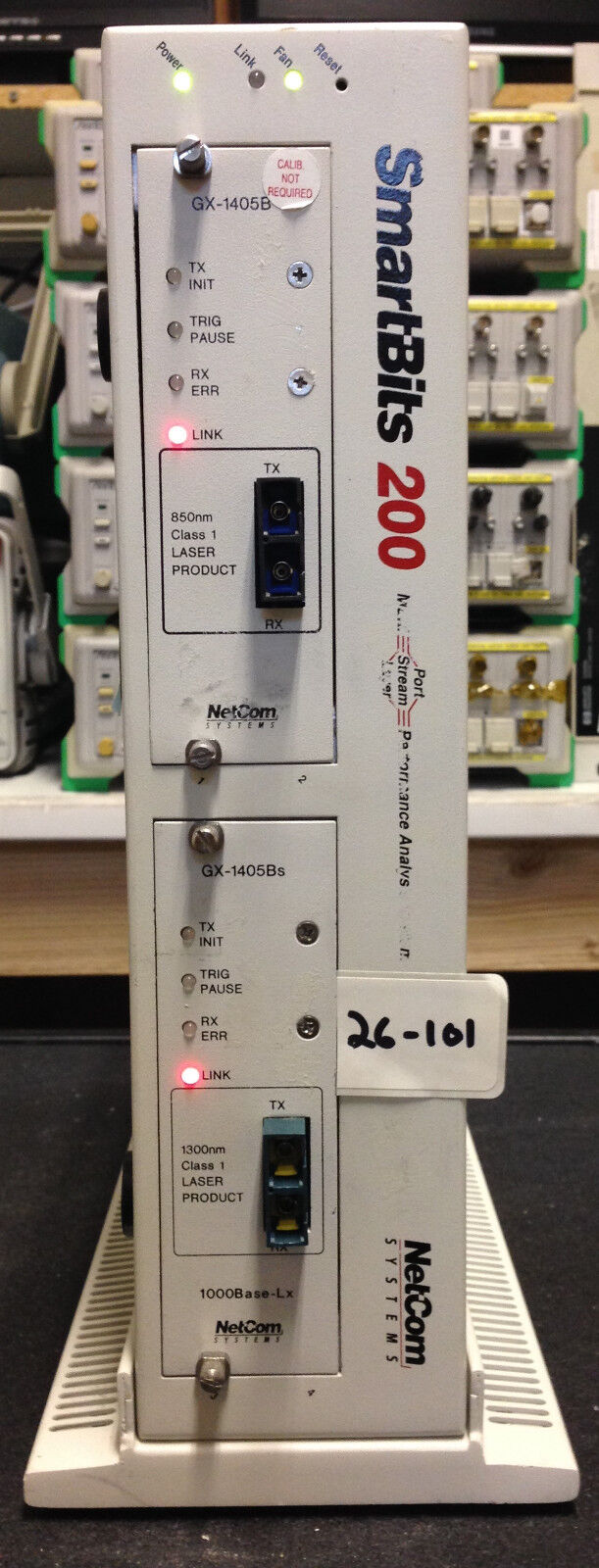 Spirent SmartBits SMB-200 with 2 x GX-1405Bs