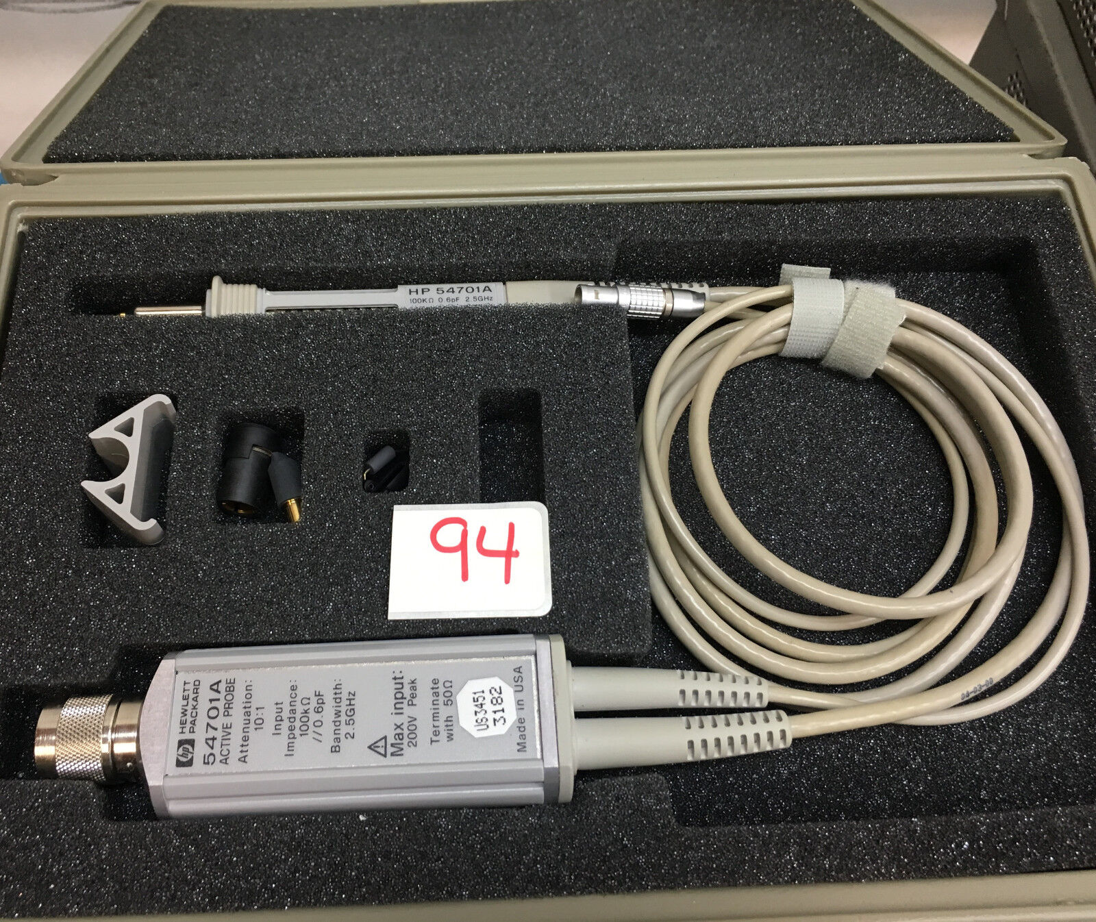 Agilent / HP  54701A 2.5 GHz Active Probe