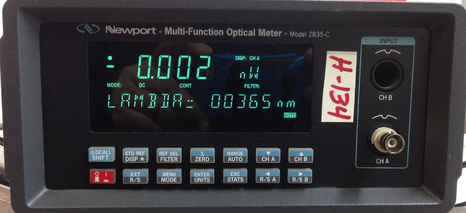 Newport Dual Channel Optical Power Meter Model 2835-C