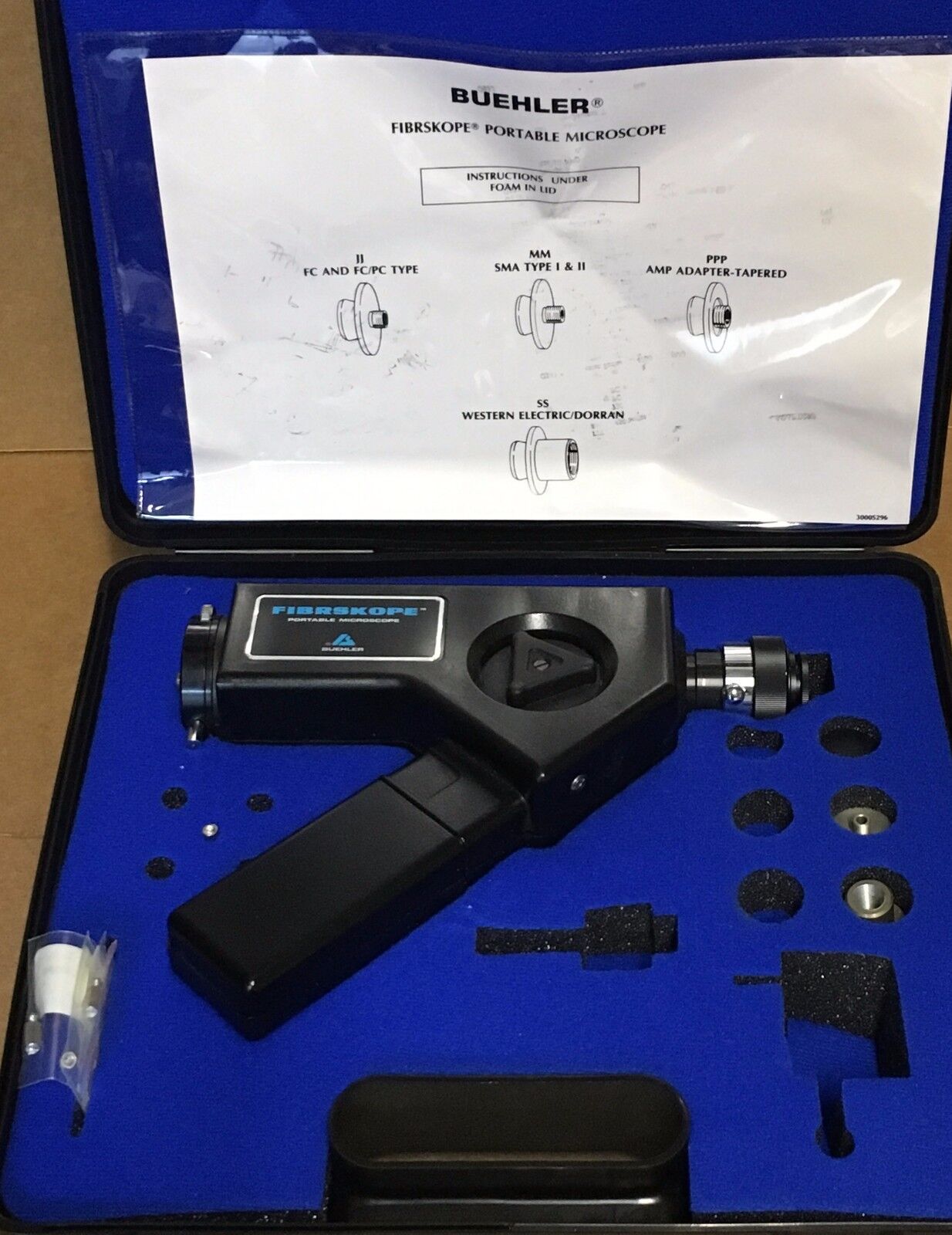 Buehler Fibrskope Portable Microscope 0801-9505