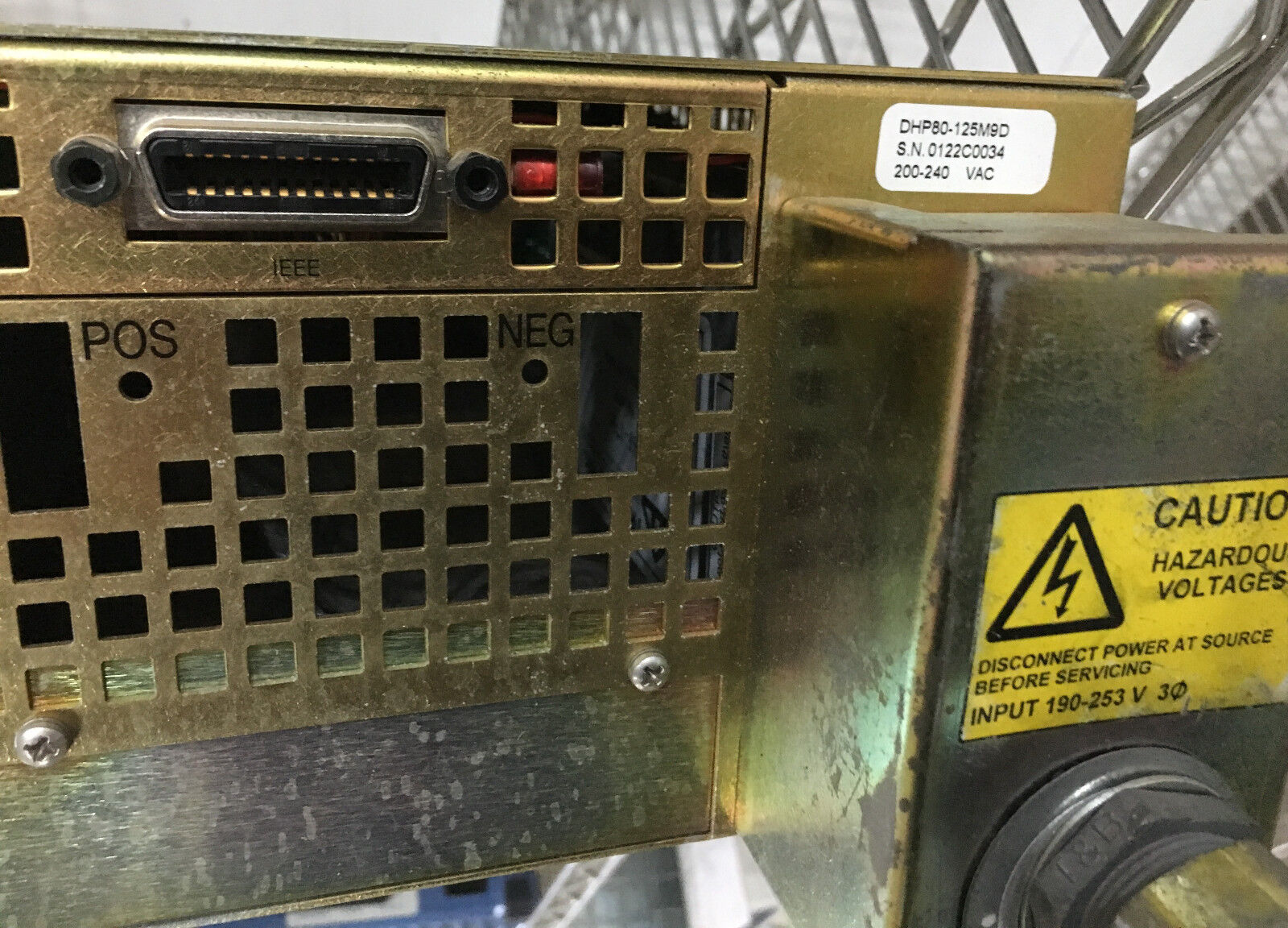 Sorensen DHP80-125M9D DC Power Supply  As Is for Parts