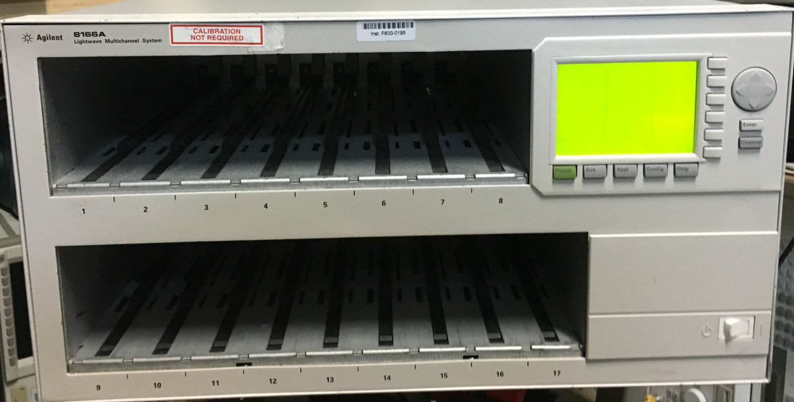 Agilent / HP 8166A Lightwave Mainframe