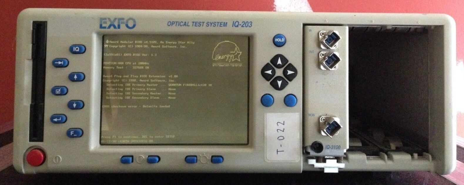 EXFO IQ-203 Optical Test System