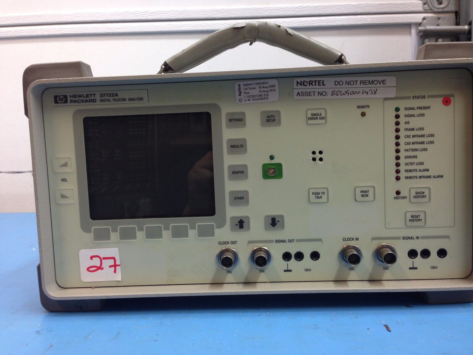 HP 37722A Digital Telecom Analyzer