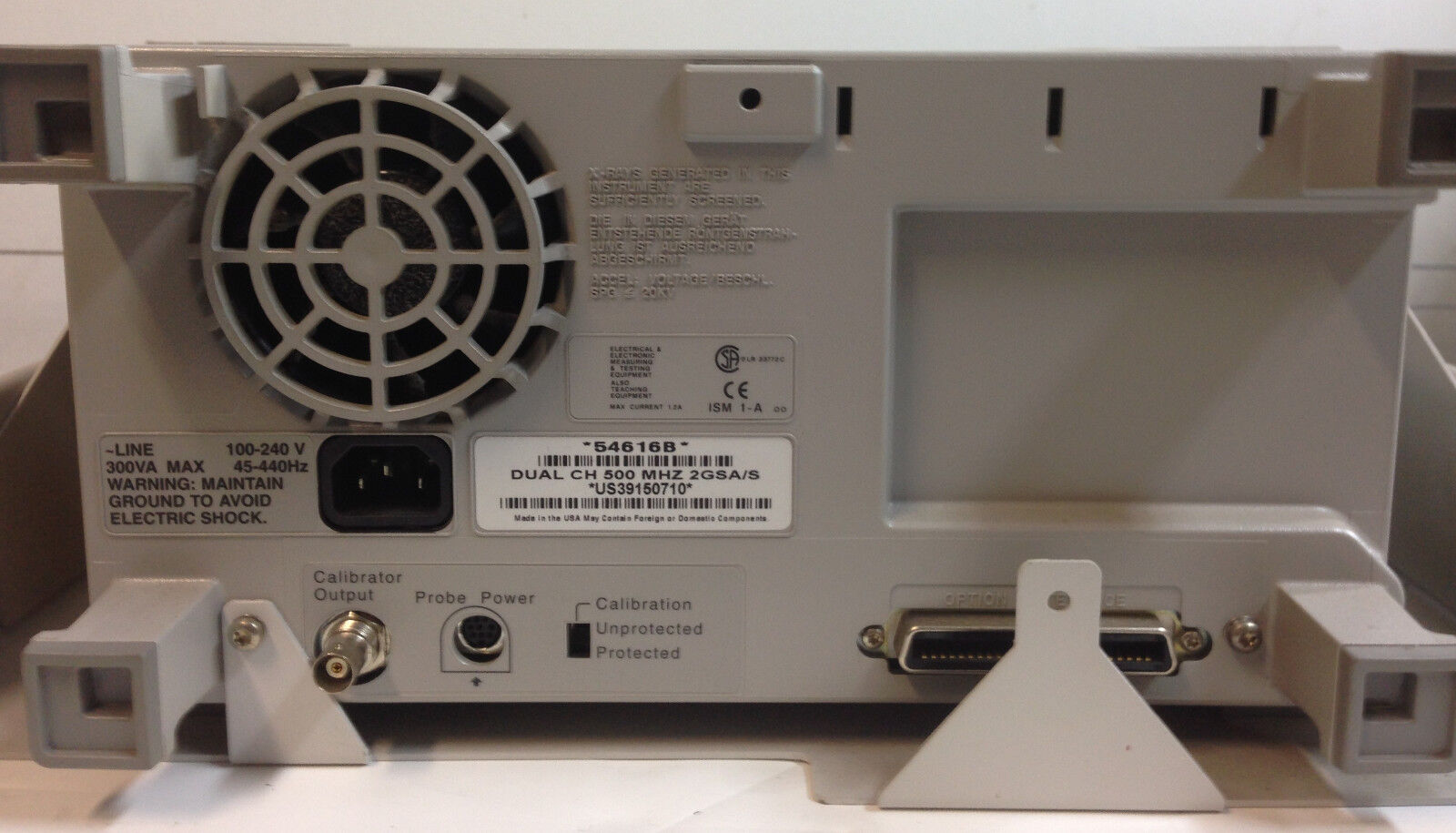 Agilent / HP 54616B  500 MHz 2 GSa/s 2 CH  Digital Oscilloscope