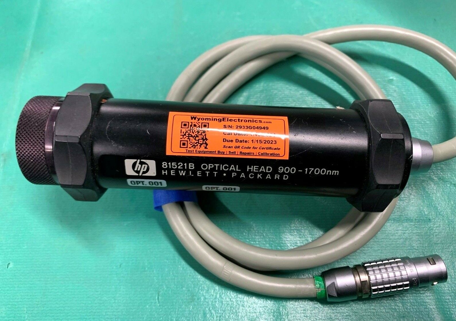 Agilent 81521B High Powered Optical Head Interface / Tested and calibrated