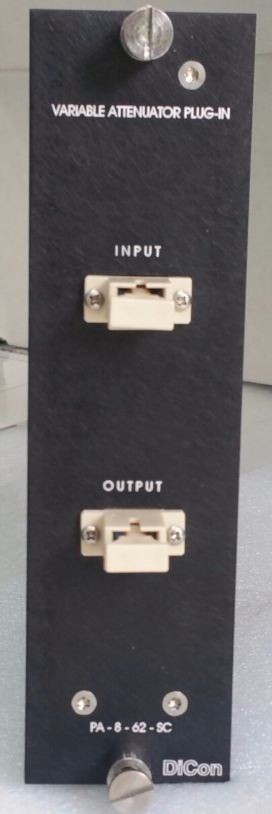 DiCon GP700 Variable Attenuator Plug In Module PA-8-62-SC
