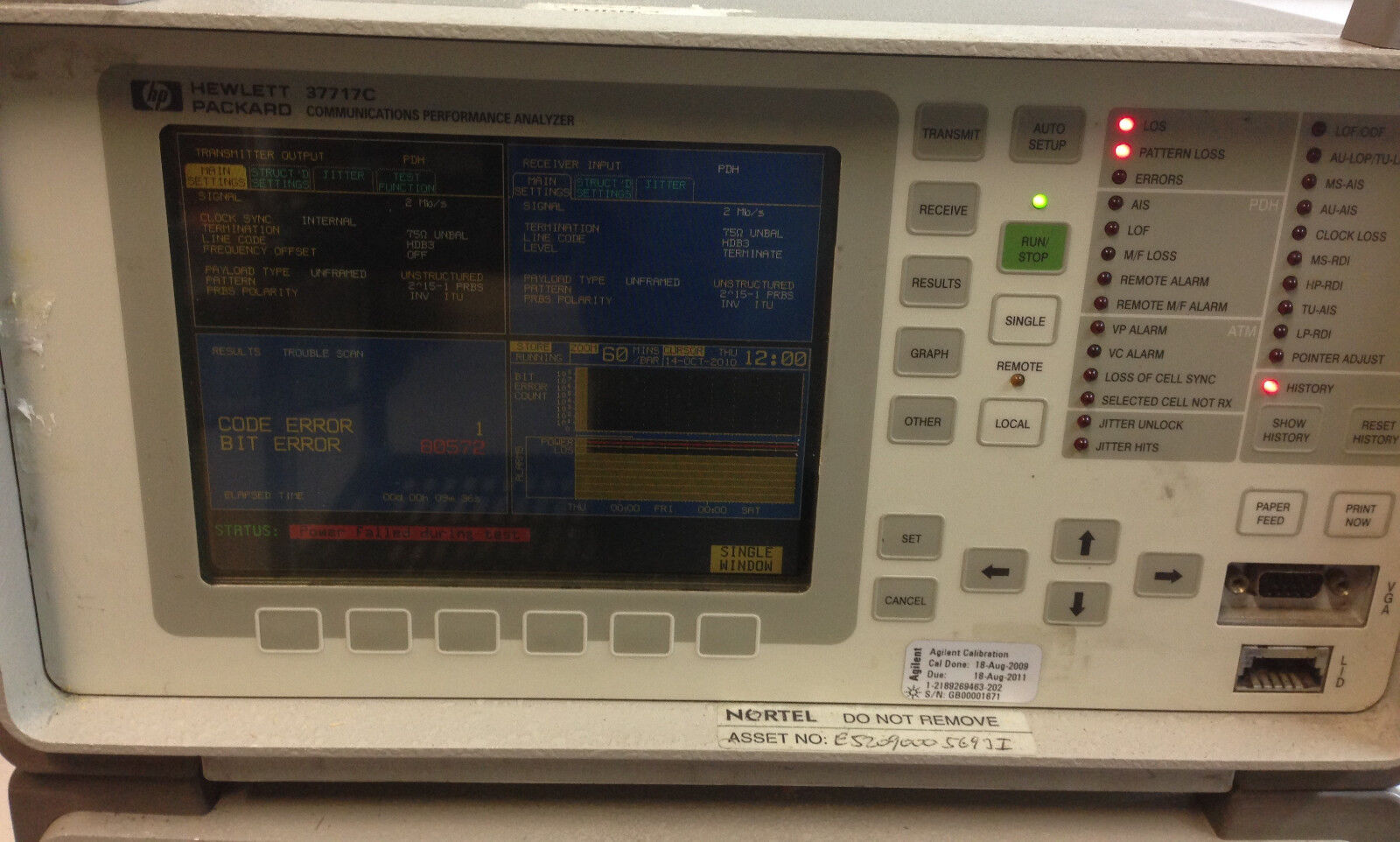 HP 37717C  W A3D,A3K,A3U,UKJ