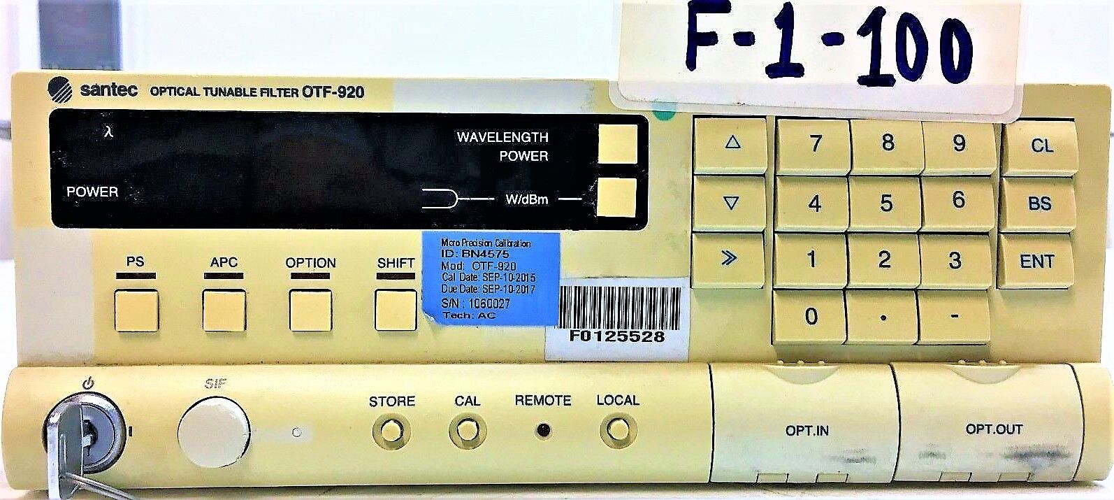 Santec OTF-920 Optical Tunable Filter