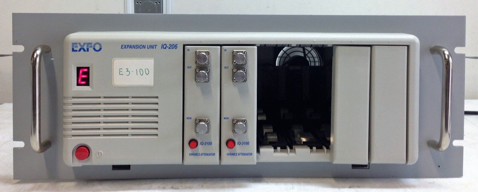 EXFO Expansion Unit IQ-206 with (2) IQ-3100 Modules